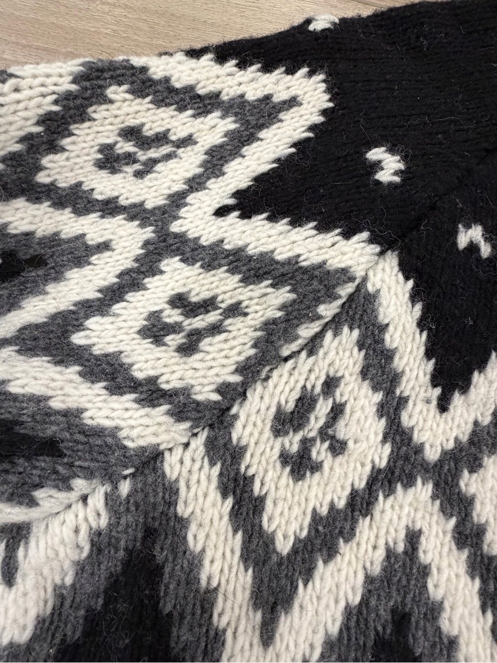 NEW Banana Republic Skye Fair Isle Thick Merino Alpaca Sweater NWT Size XXL $180 - Picture 10 of 10